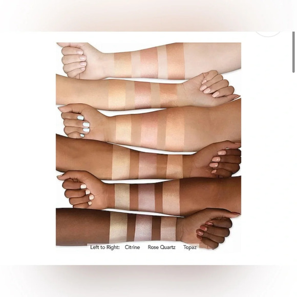 Brand New in Box Jouer Powder Highlighter in Citrine Shimmering Gold Revolve - Picture 3 of 7